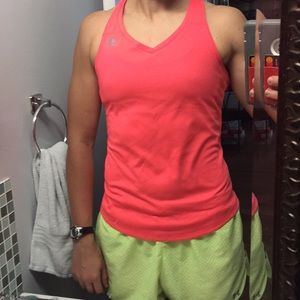 Pink Adidas Racerback Workout Tank